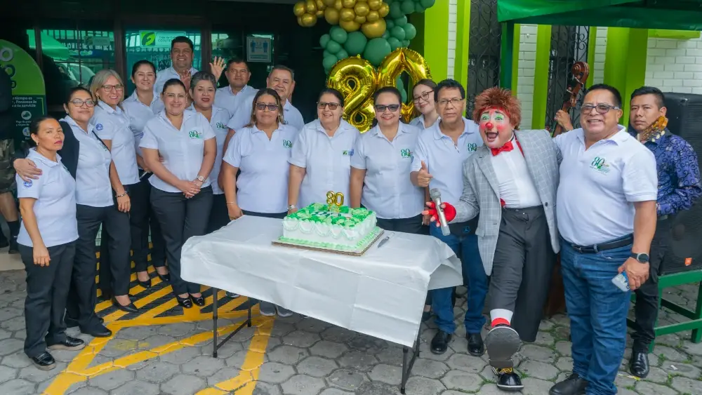 ANIVERSARIO 80 AÑOS CAJA DE CRÉDITO COJUTEPEQUE